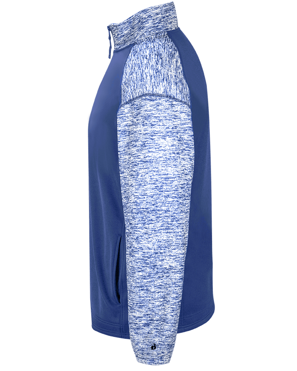 Badger Sport Men's Blend Sport Fleece 1/4 Zip Pullover Badger