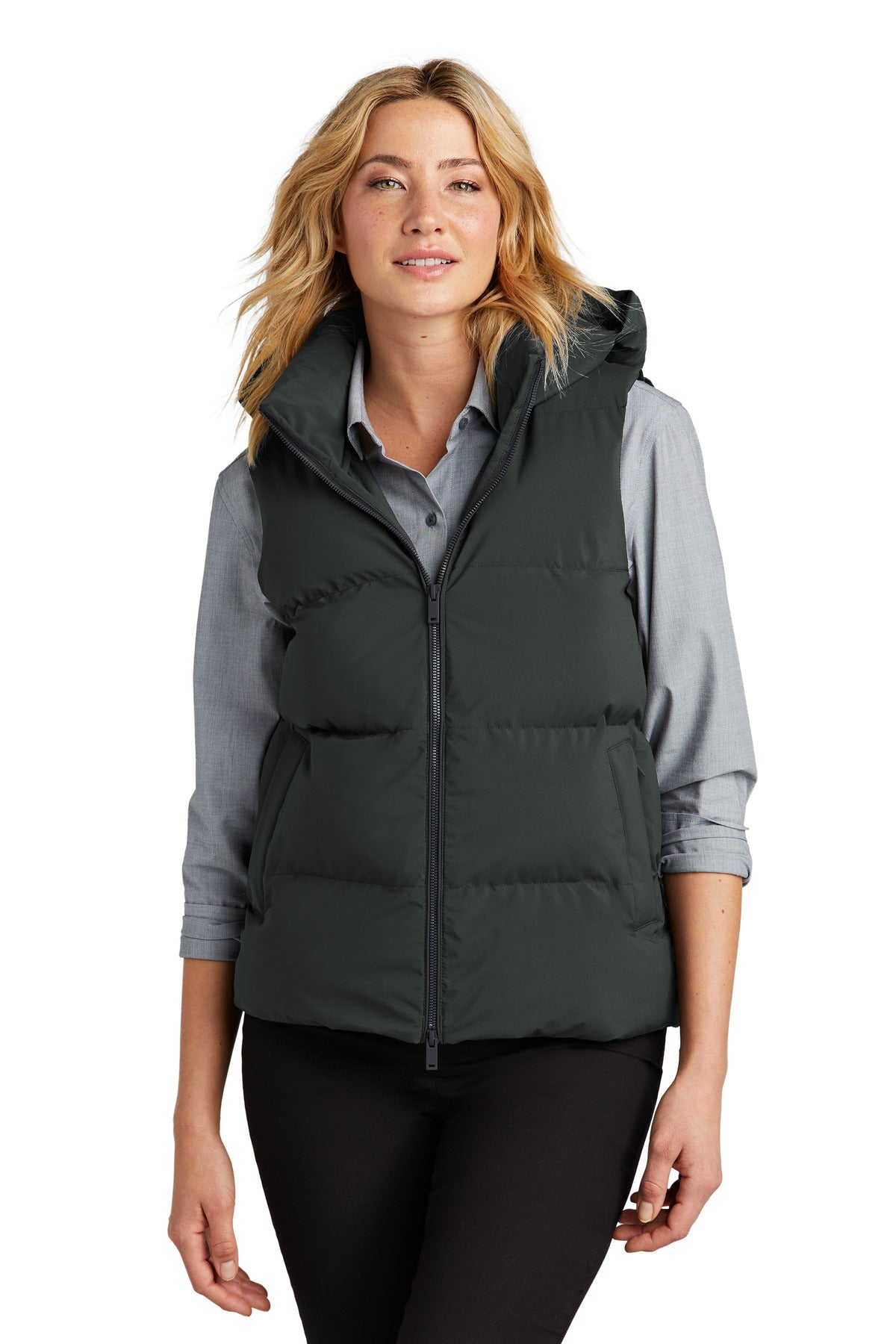 MERCER+METTLE Women's Puffy Vest MM7217 Womens Apparel Jackets & Vests