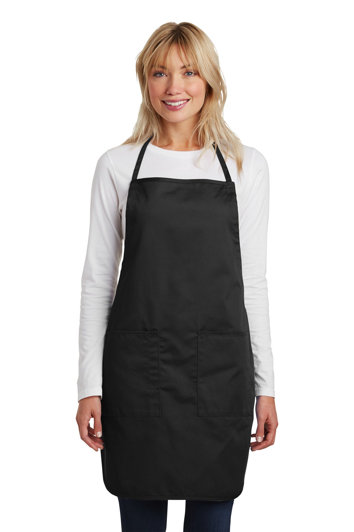 Port Authority Full-Length Apron. A520 Unisex Accessories Aprons