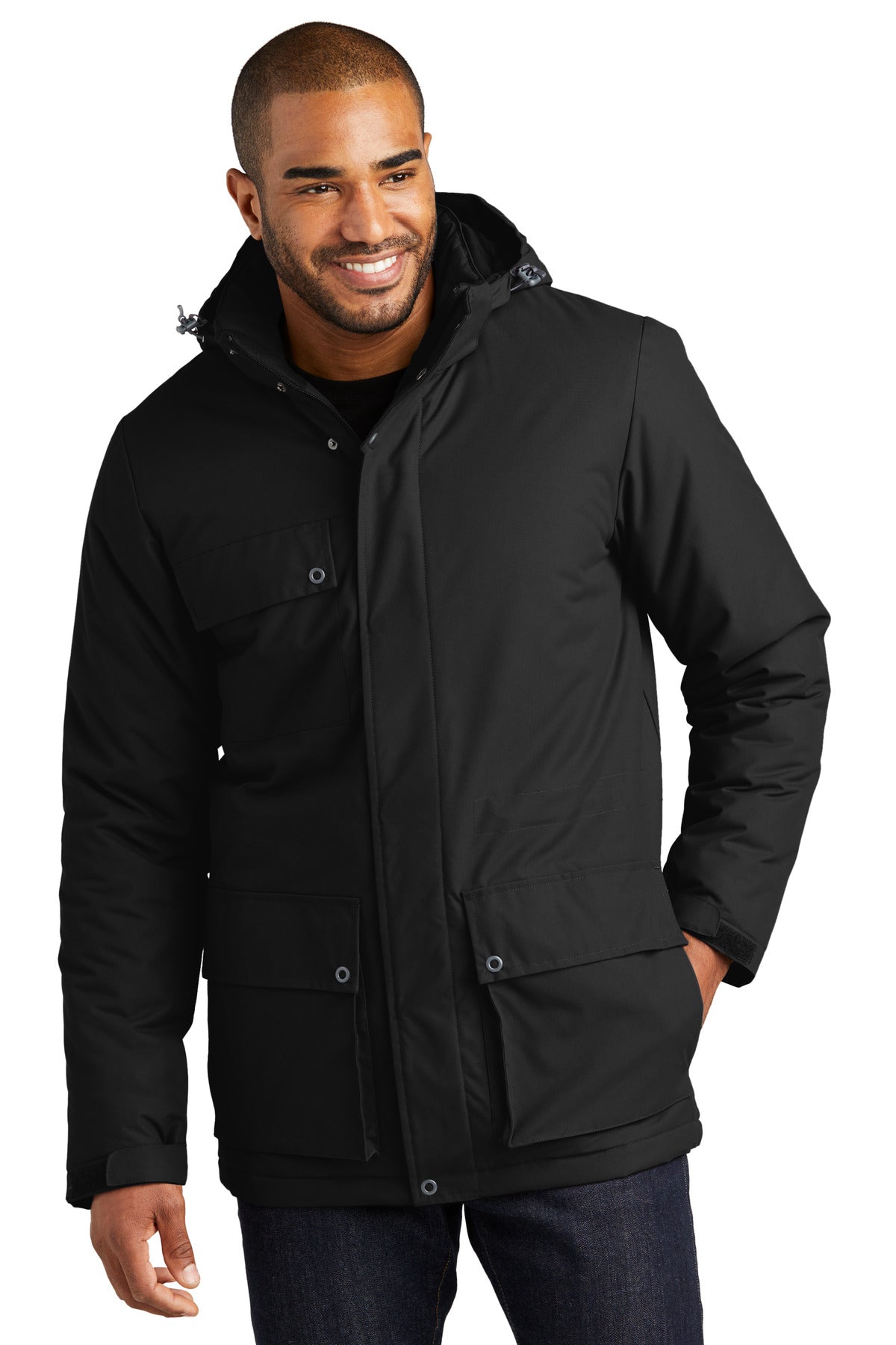 Port Authority Men's Excursion Parka J599 Mens Apparel Jackets & Vests