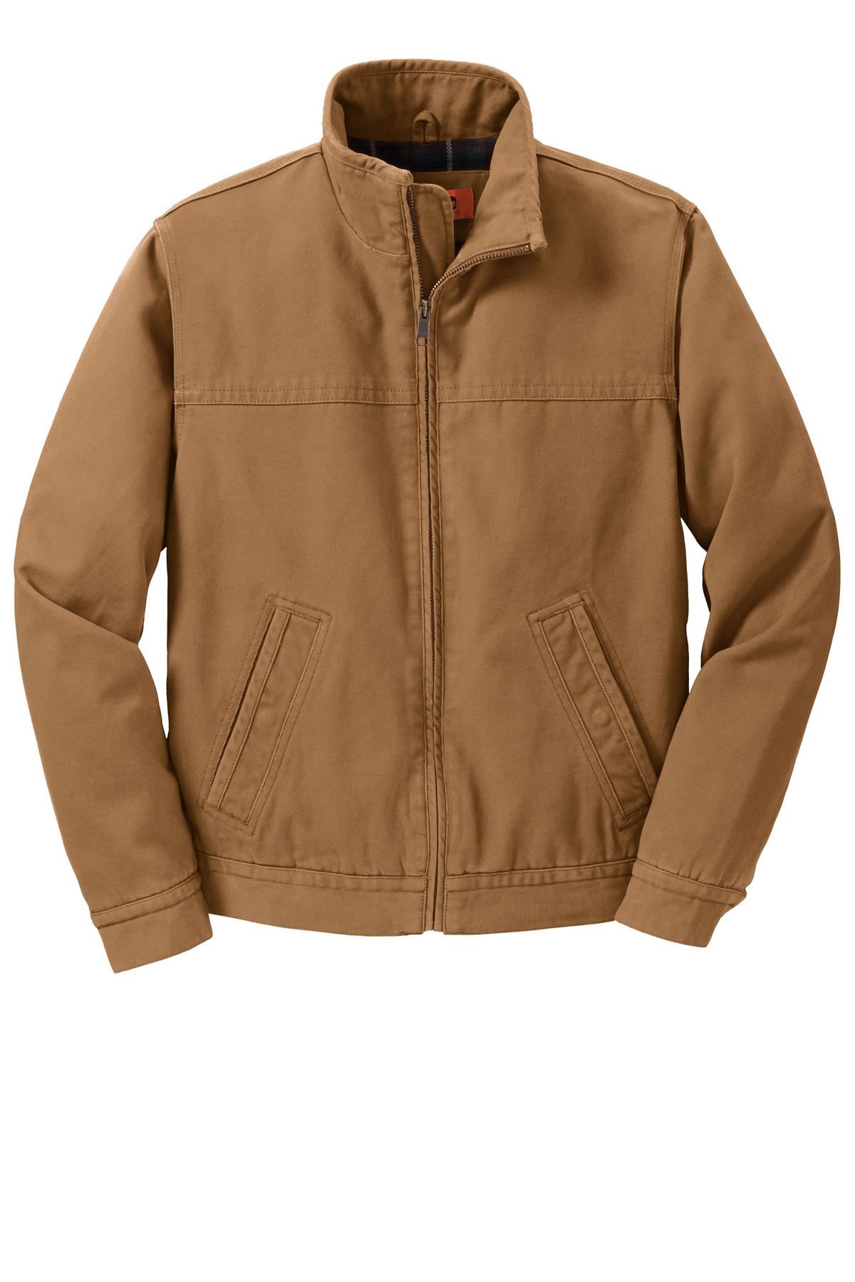 CornerStone Men's Washed Duck Cloth Flannel-Lined Work Jacket. CSJ40 Mens Apparel Jackets & Vests