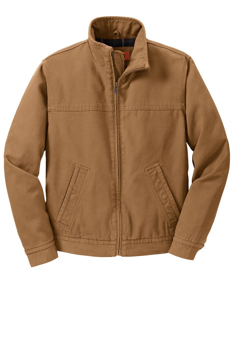 CornerStone Men's Washed Duck Cloth Flannel-Lined Work Jacket. CSJ40 Mens Apparel Jackets & Vests