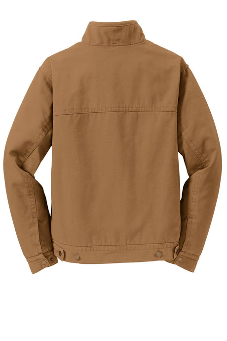 CornerStone Men's Washed Duck Cloth Flannel-Lined Work Jacket. CSJ40 Mens Apparel Jackets & Vests