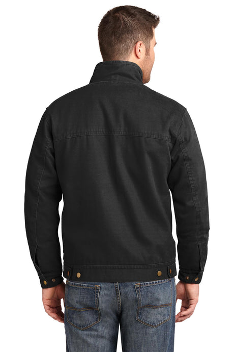 CornerStone Men's Washed Duck Cloth Flannel-Lined Work Jacket. CSJ40 Mens Apparel Jackets & Vests