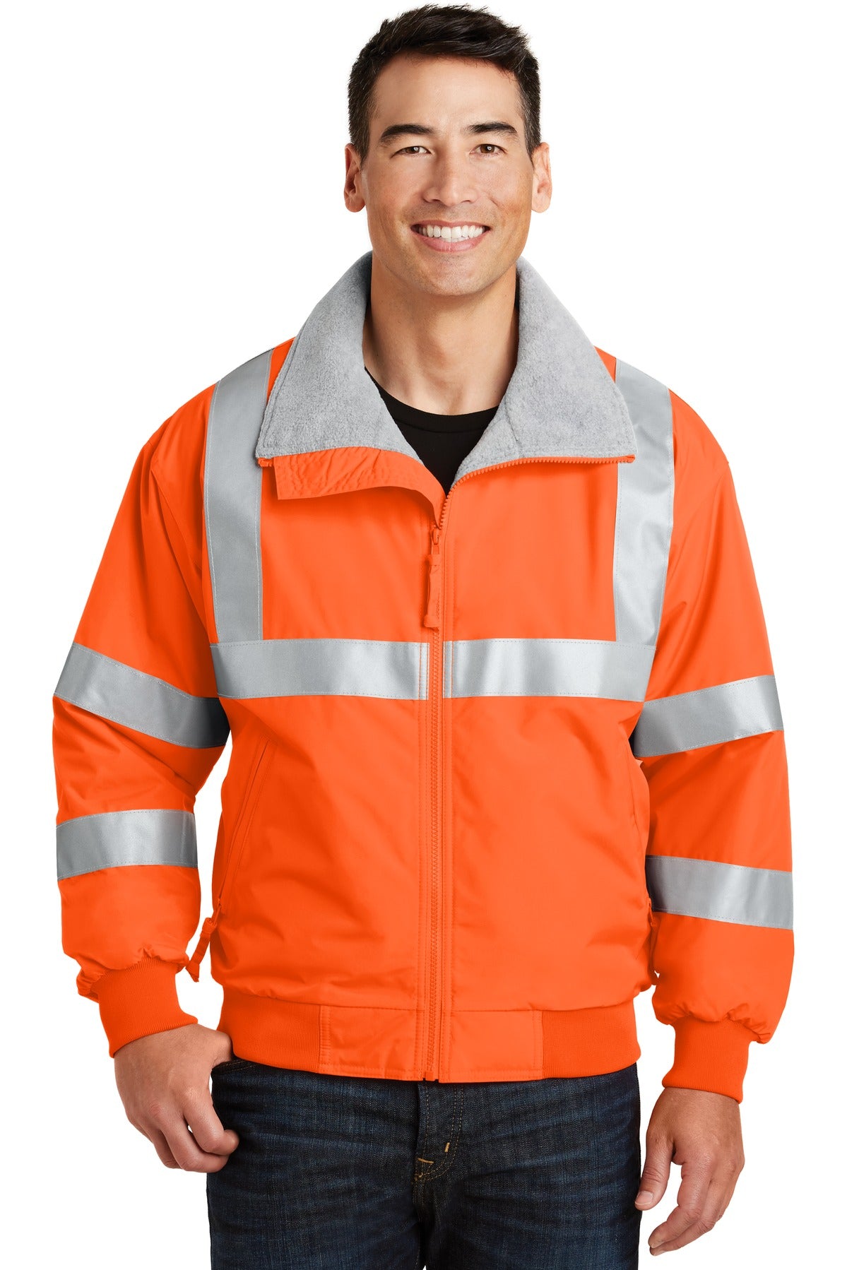 Port Authority Men's Enhanced Visibility Challenger Jacket with Reflective Taping. SRJ754 Mens Apparel Jackets & Vests