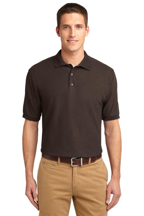 Port Authority Men's Silk Touch Polo. K500 2 of 4 Mens Apparel Shirts & Tops