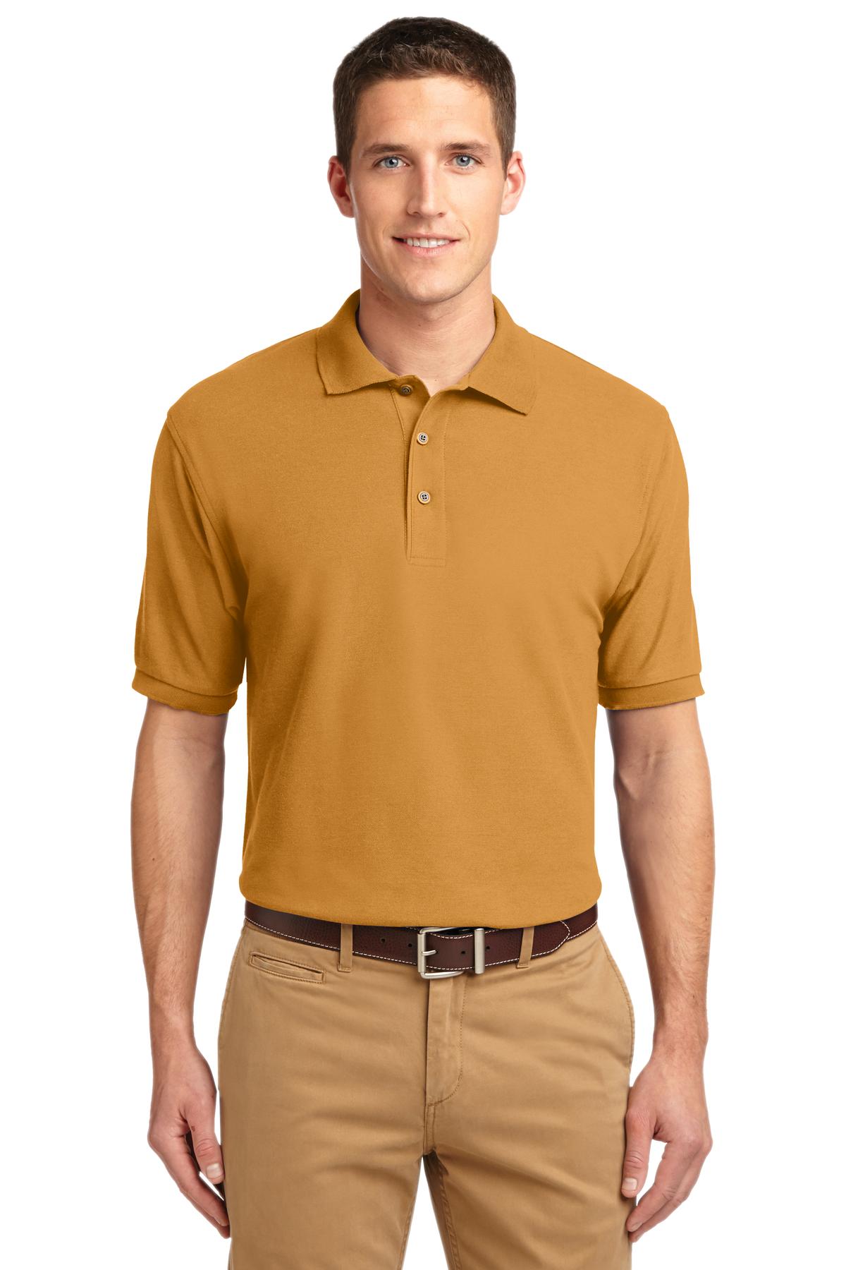 Port Authority Men's Silk Touch Polo. K500 3 of 4 Mens Apparel Shirts & Tops