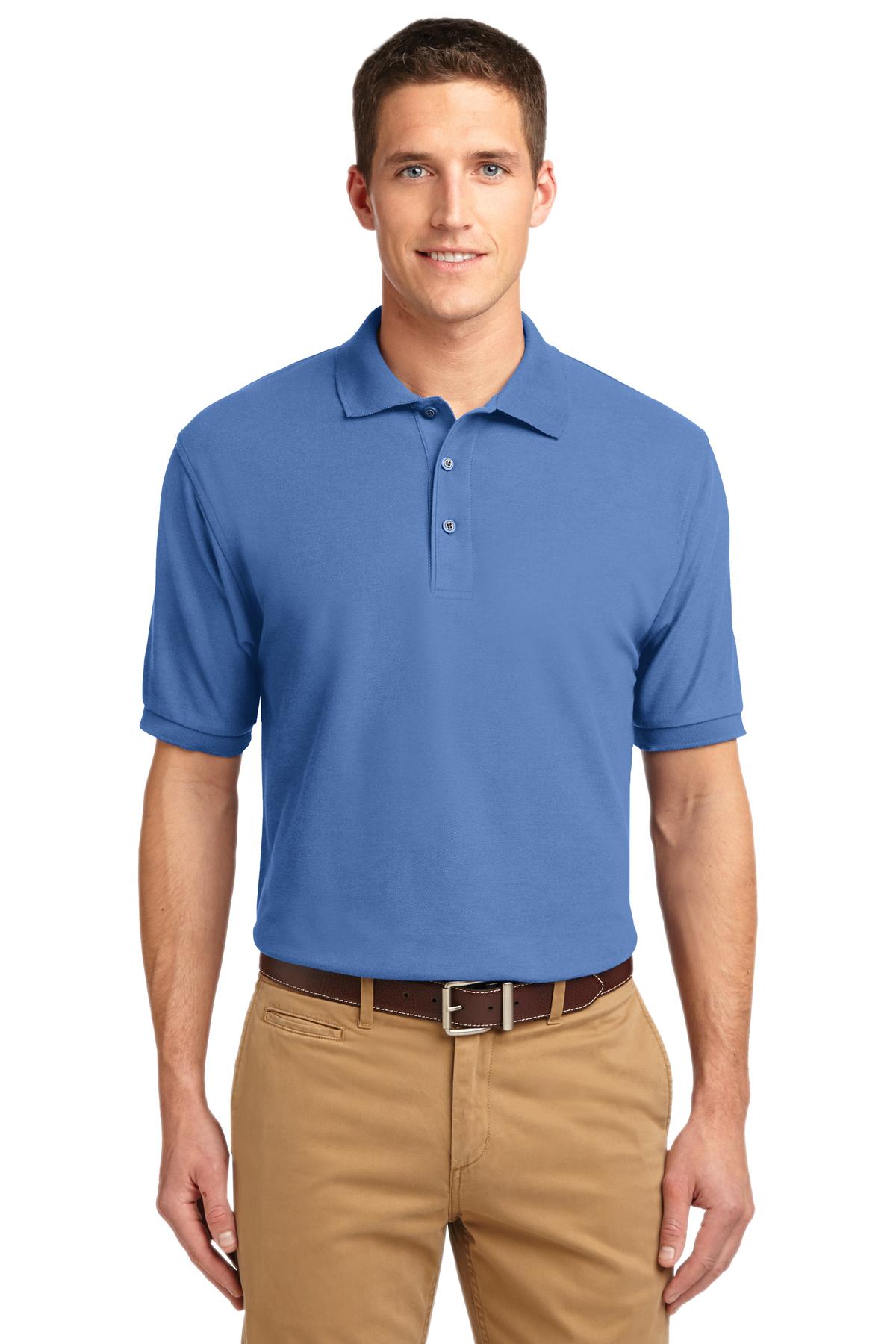 Port Authority Men's Silk Touch Polo. K500 3 of 4 Mens Apparel Shirts & Tops