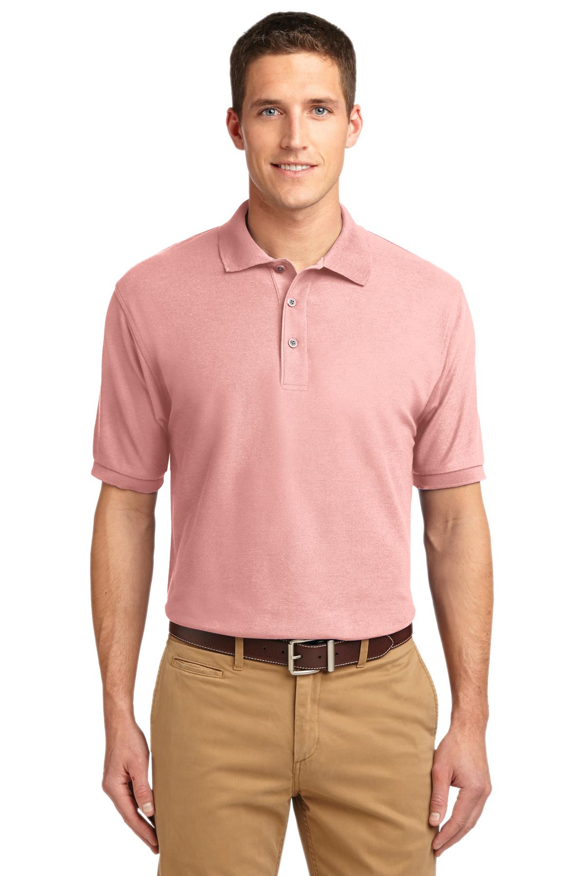 Port Authority Men's Silk Touch Polo. K500 3 of 4 Mens Apparel Shirts & Tops