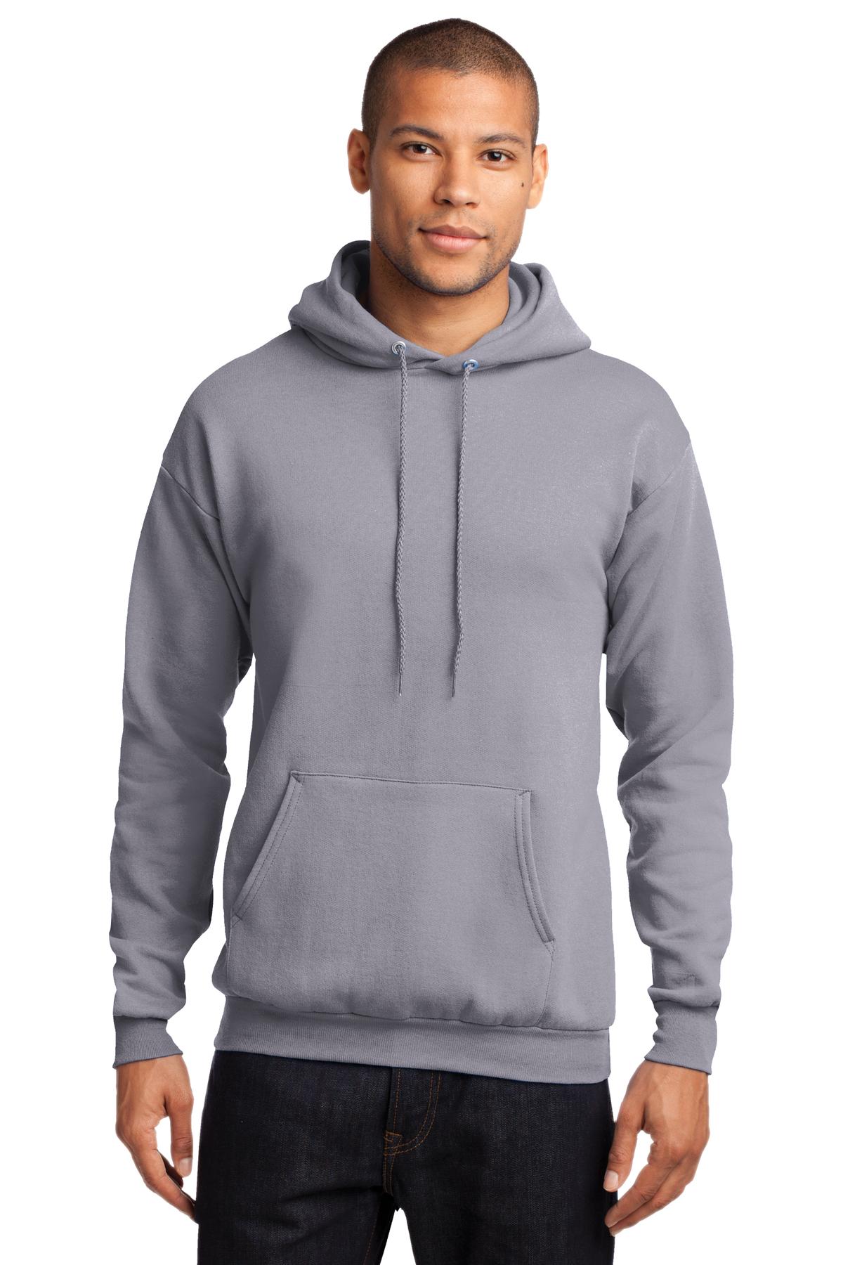 Port & Company Men's Core Fleece Pullover Hooded Sweatshirt. PC78H 2 of 4 Mens Apparel Sweatshirts & Fleece