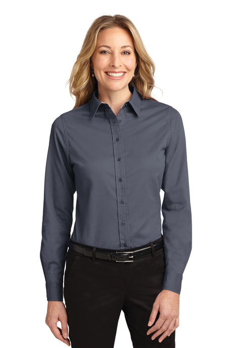 Port Authority Women's Long Sleeve Easy Care Shirt. L608 1 of 3 Womens Apparel Shirts & Tops