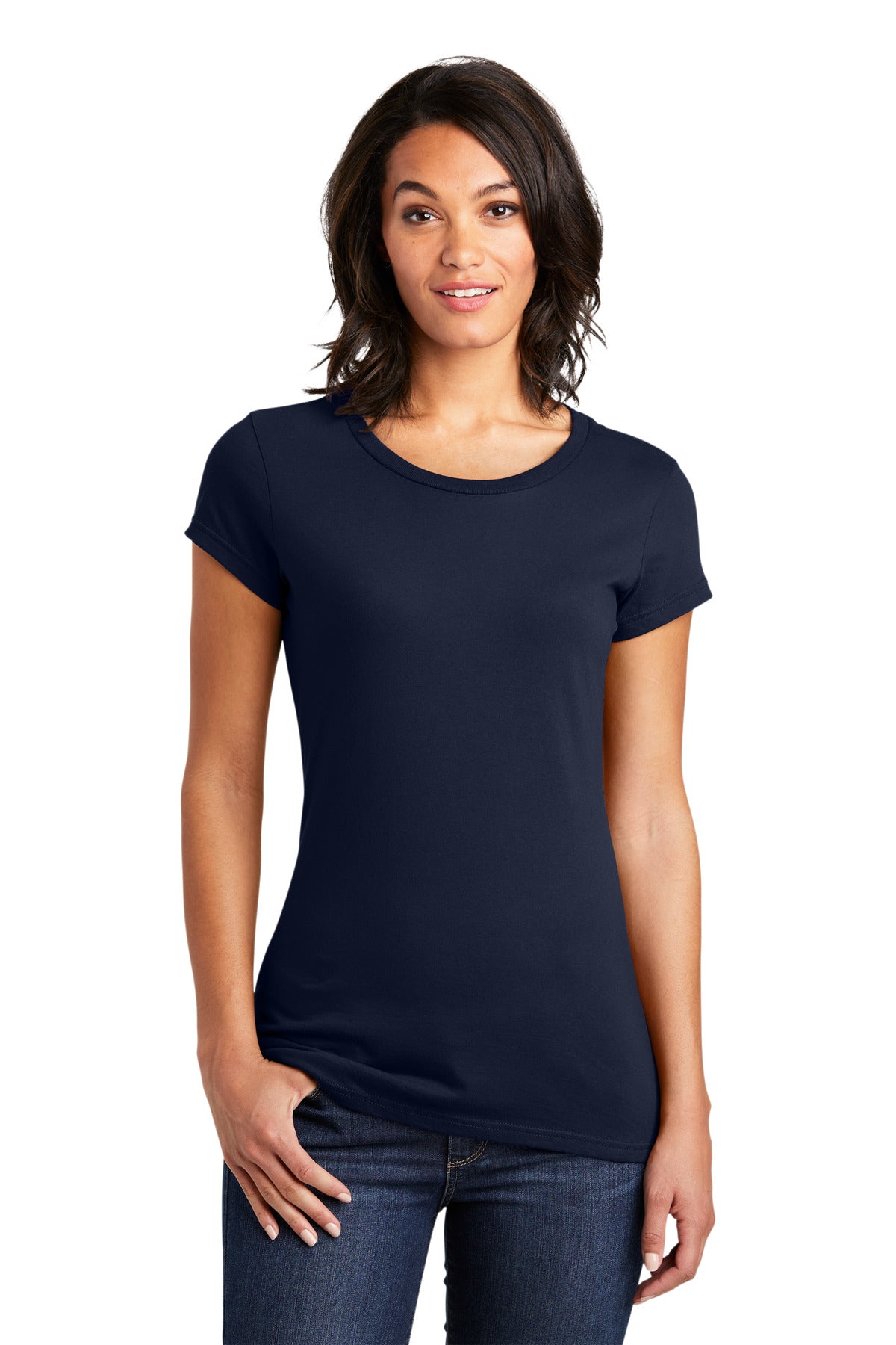 District Women's Fitted Very Important Tee. DT6001 Womens Apparel Shirts & Tops