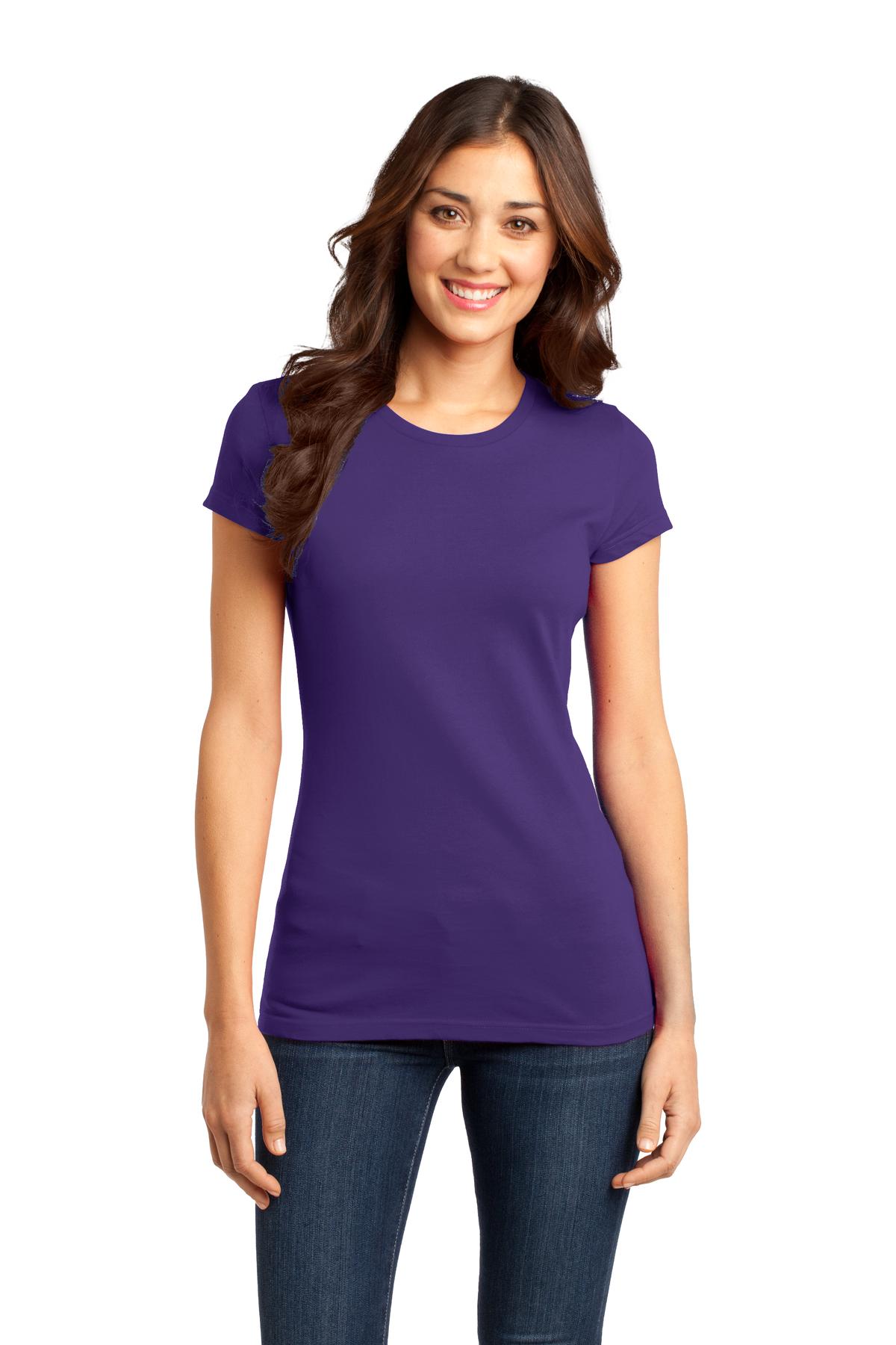 District Women's Fitted Very Important Tee. DT6001 Womens Apparel Shirts & Tops