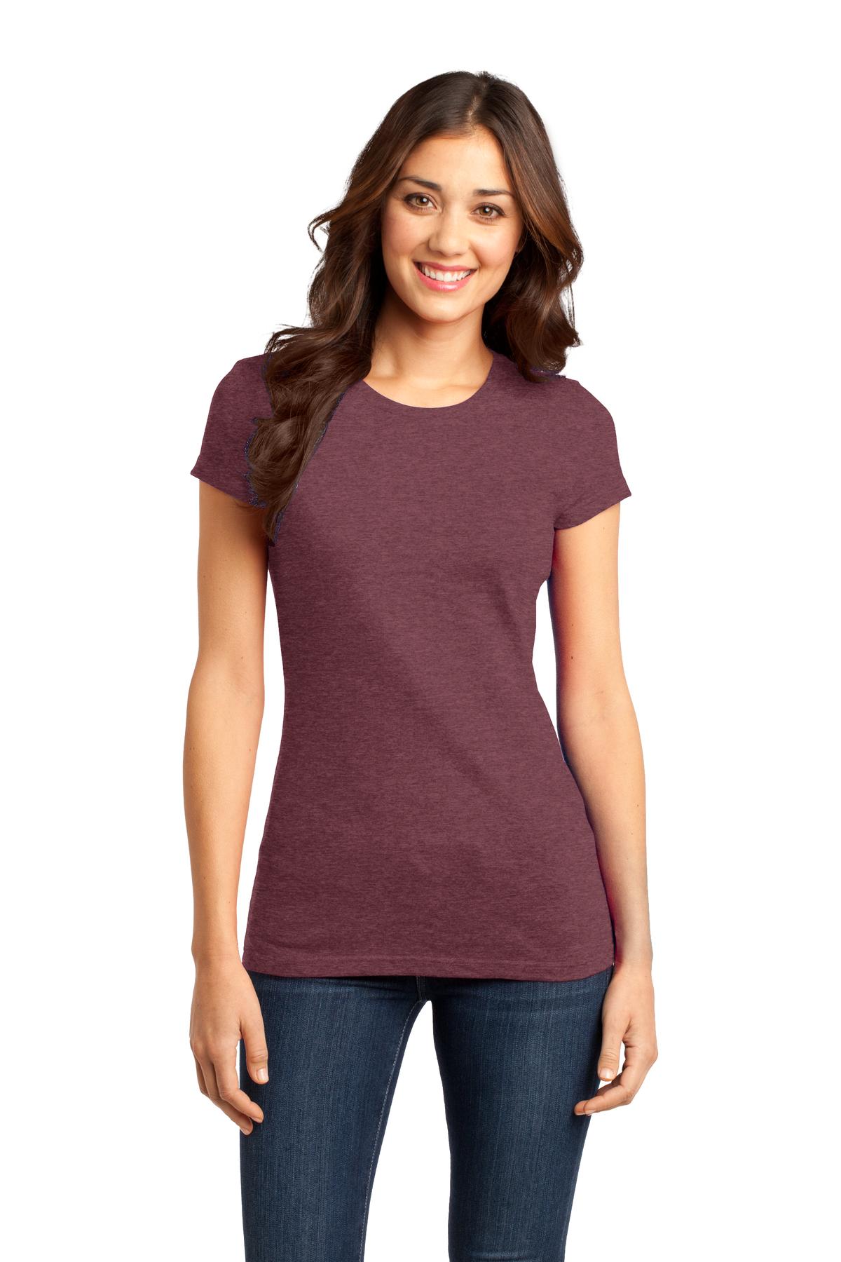 District Women's Fitted Very Important Tee. DT6001 Womens Apparel Shirts & Tops