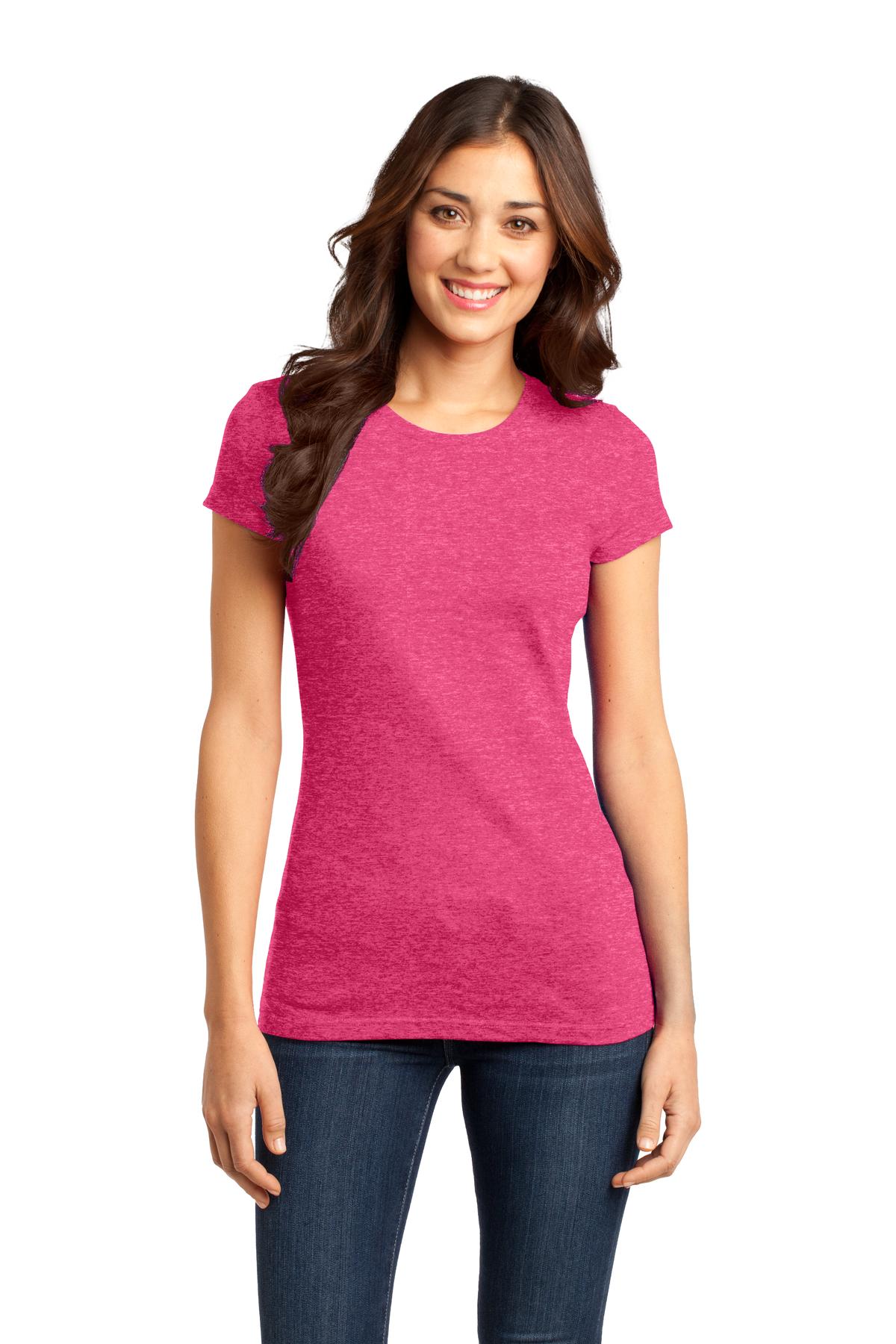 District Women's Fitted Very Important Tee. DT6001 Womens Apparel Shirts & Tops