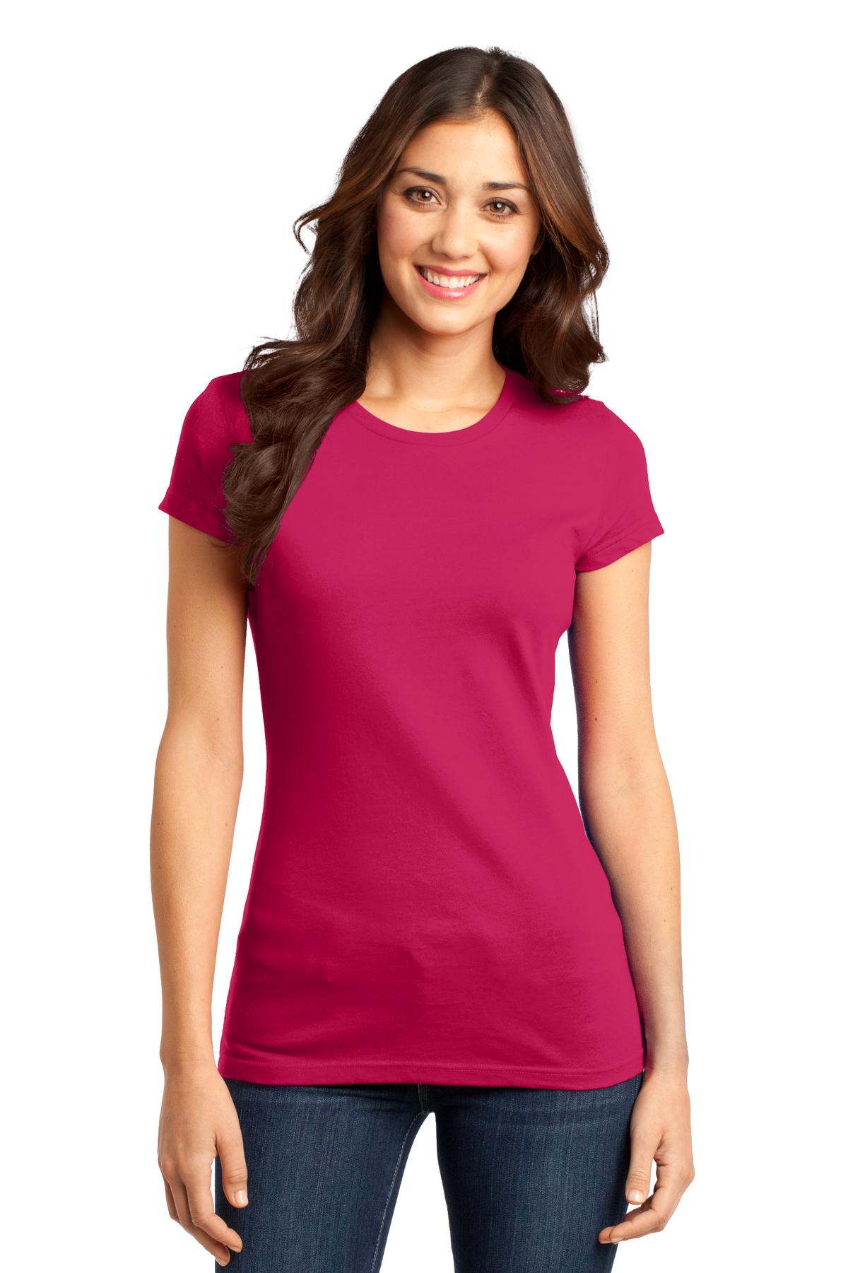 District Women's Fitted Very Important Tee. DT6001 Womens Apparel Shirts & Tops