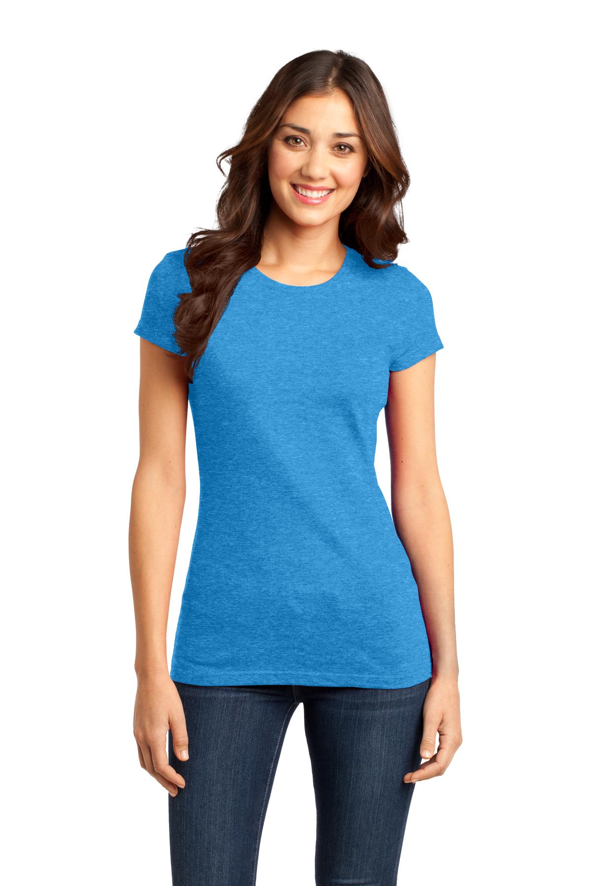 District Women's Fitted Very Important Tee. DT6001 Womens Apparel Shirts & Tops