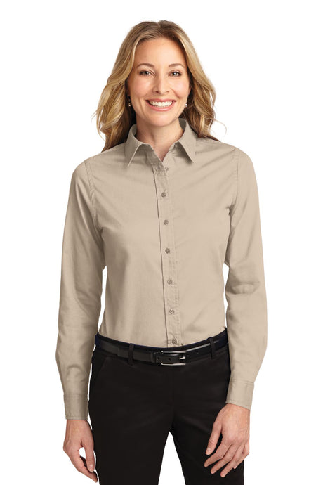 Port Authority Women's Long Sleeve Easy Care Shirt. L608 1 of 3 Womens Apparel Shirts & Tops