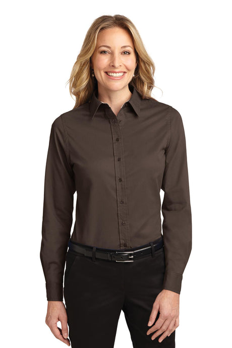 Port Authority Women's Long Sleeve Easy Care Shirt. L608 1 of 3 Womens Apparel Shirts & Tops