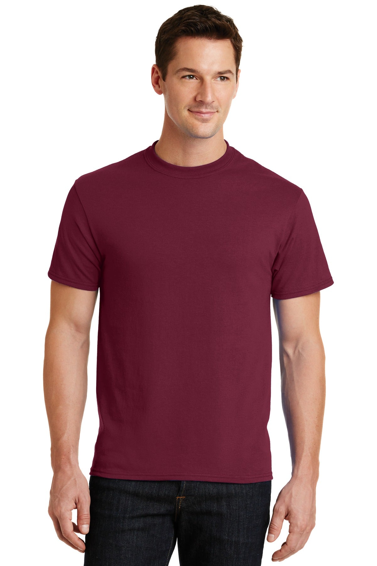 Port & Company Men's Core Blend Tee. PC55 1 of 3 Mens Apparel Shirts & Tops