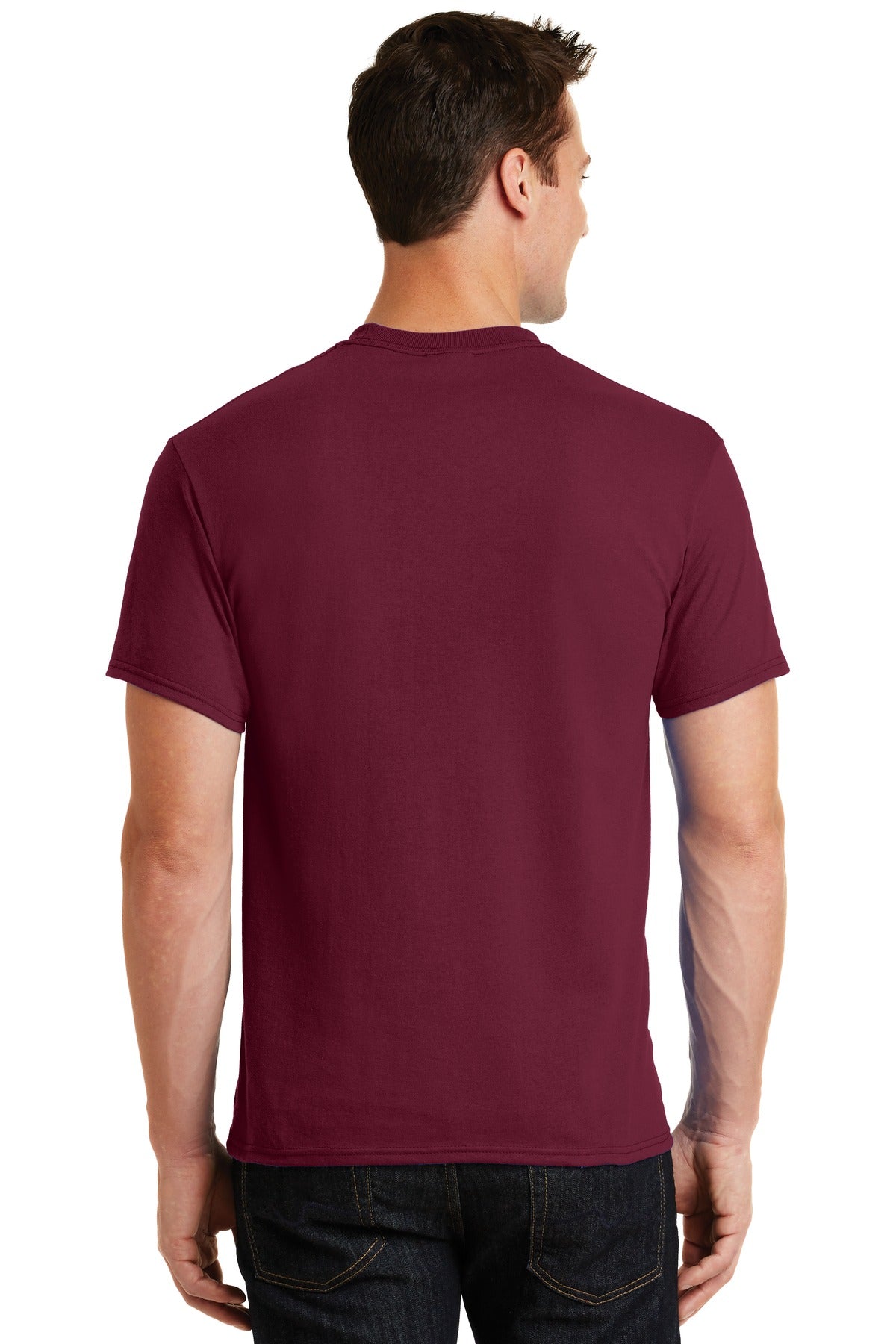 Port & Company Men's Core Blend Tee. PC55 1 of 3 Mens Apparel Shirts & Tops