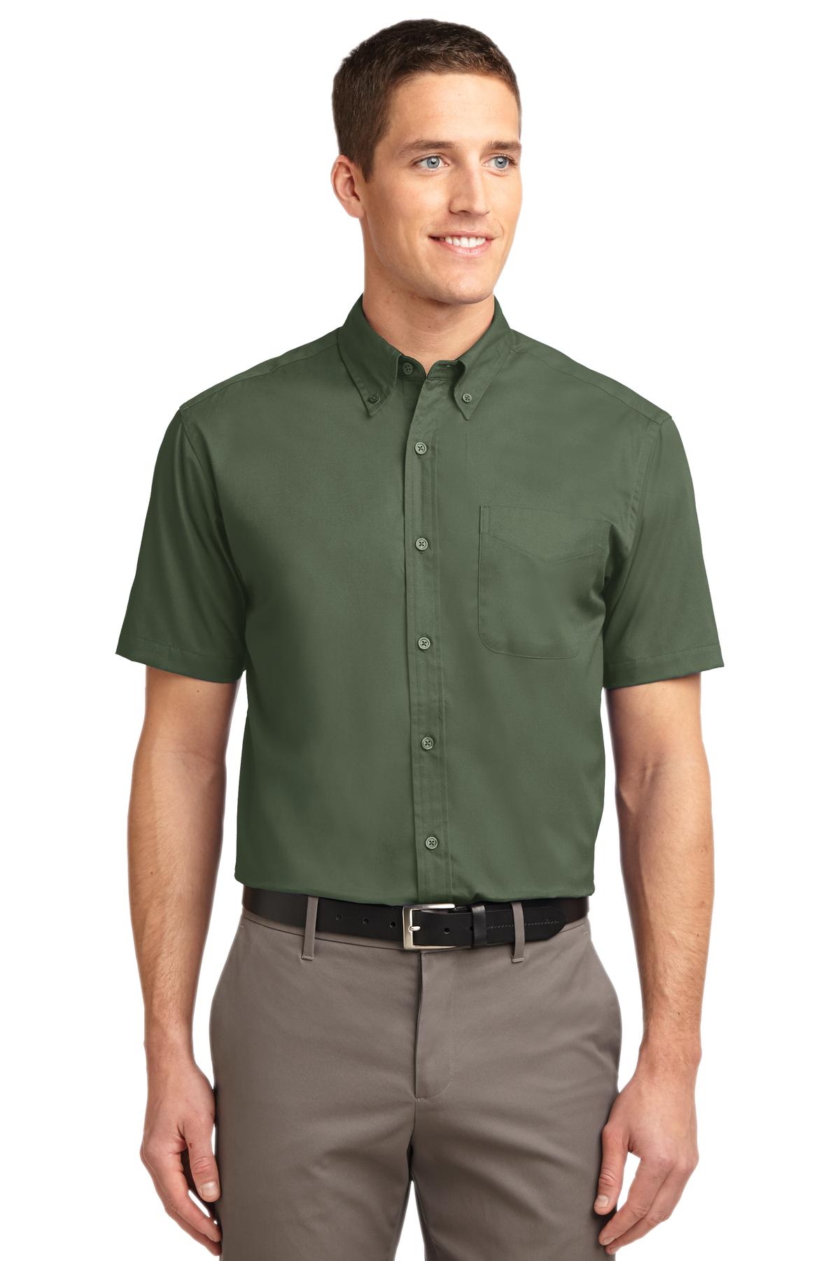Port Authority Men's Short Sleeve Easy Care Shirt S508 Mens Apparel Shirts & Tops