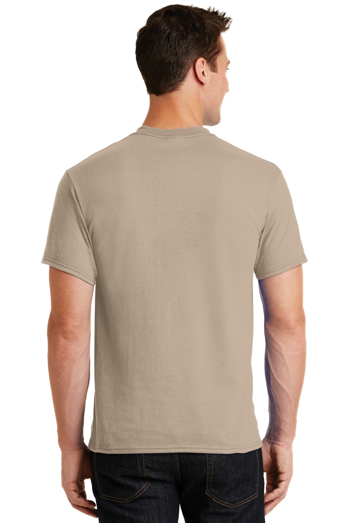 Port & Company Men's Core Blend Tee. PC55 1 of 3 Mens Apparel Shirts & Tops
