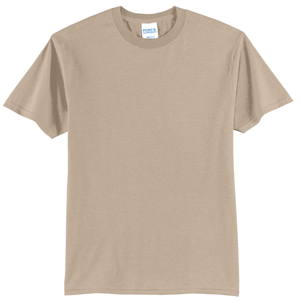 Port & Company Men's Core Blend Tee. PC55 1 of 3 Mens Apparel Shirts & Tops