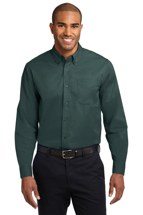 Port Authority Men's Long Sleeve Easy Care Shirt. S608 2 of 3 Mens Apparel Shirts & Tops