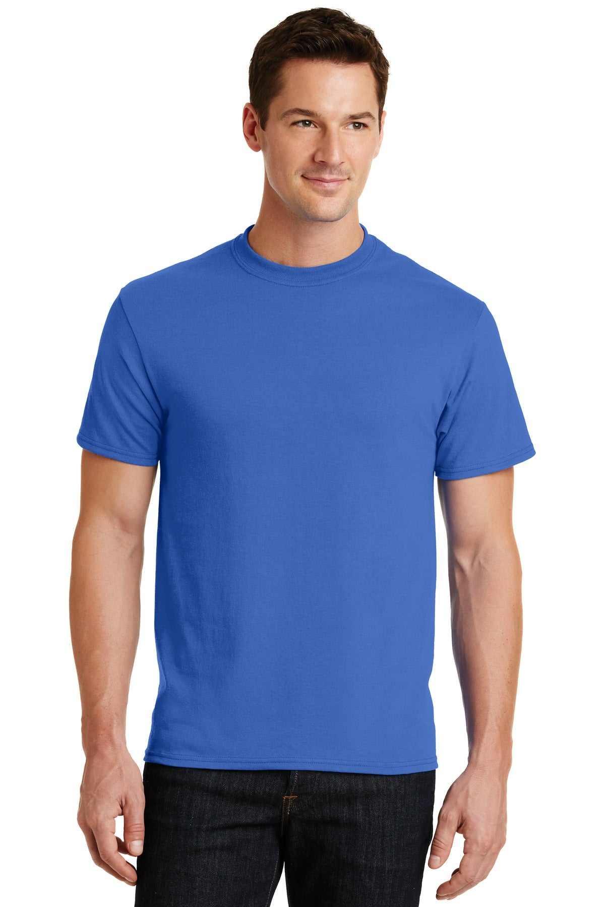 Port & Company Men's Core Blend Tee. PC55 1 of 3 Mens Apparel Shirts & Tops
