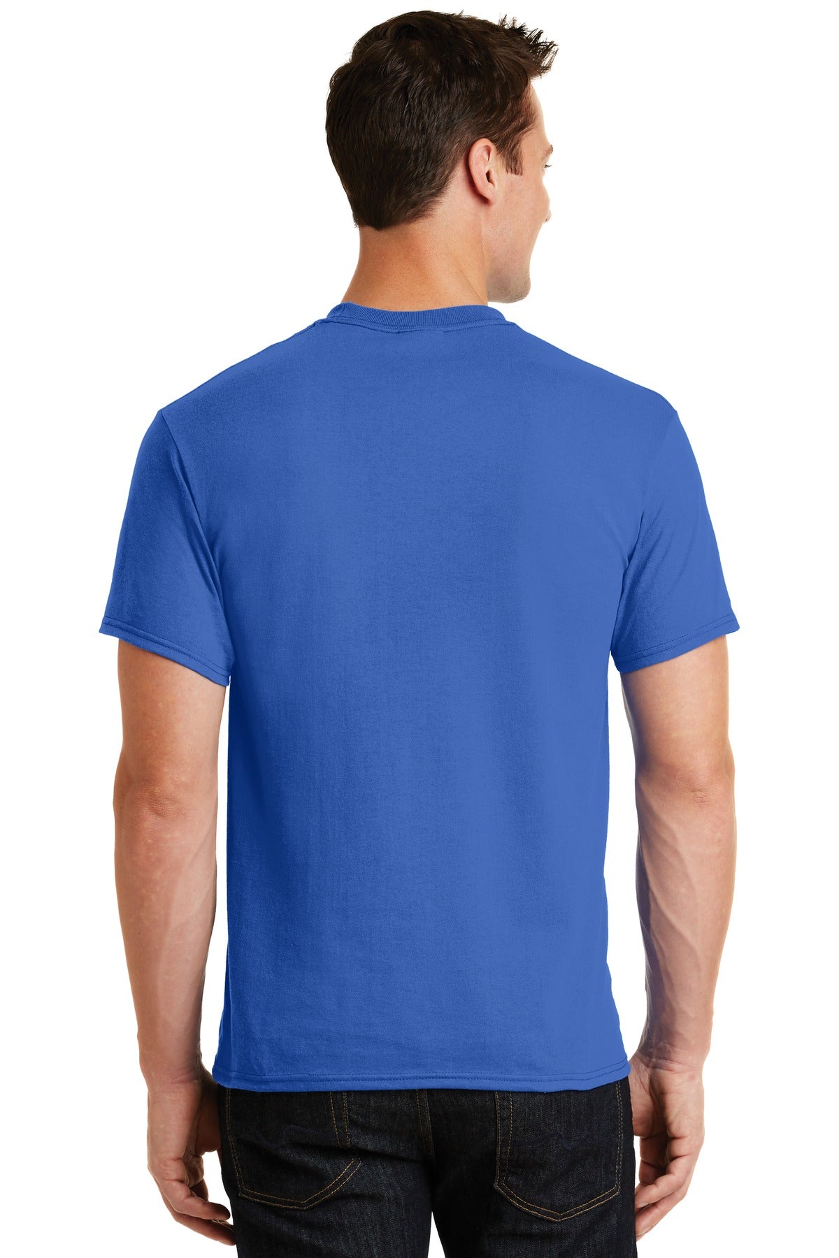 Port & Company Men's Core Blend Tee. PC55 1 of 3 Mens Apparel Shirts & Tops