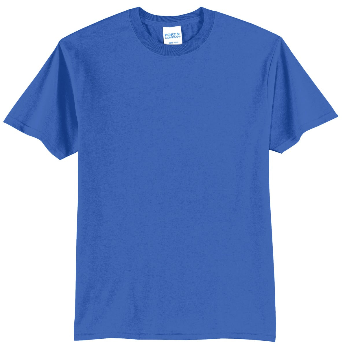 Port & Company Men's Core Blend Tee. PC55 1 of 3 Mens Apparel Shirts & Tops