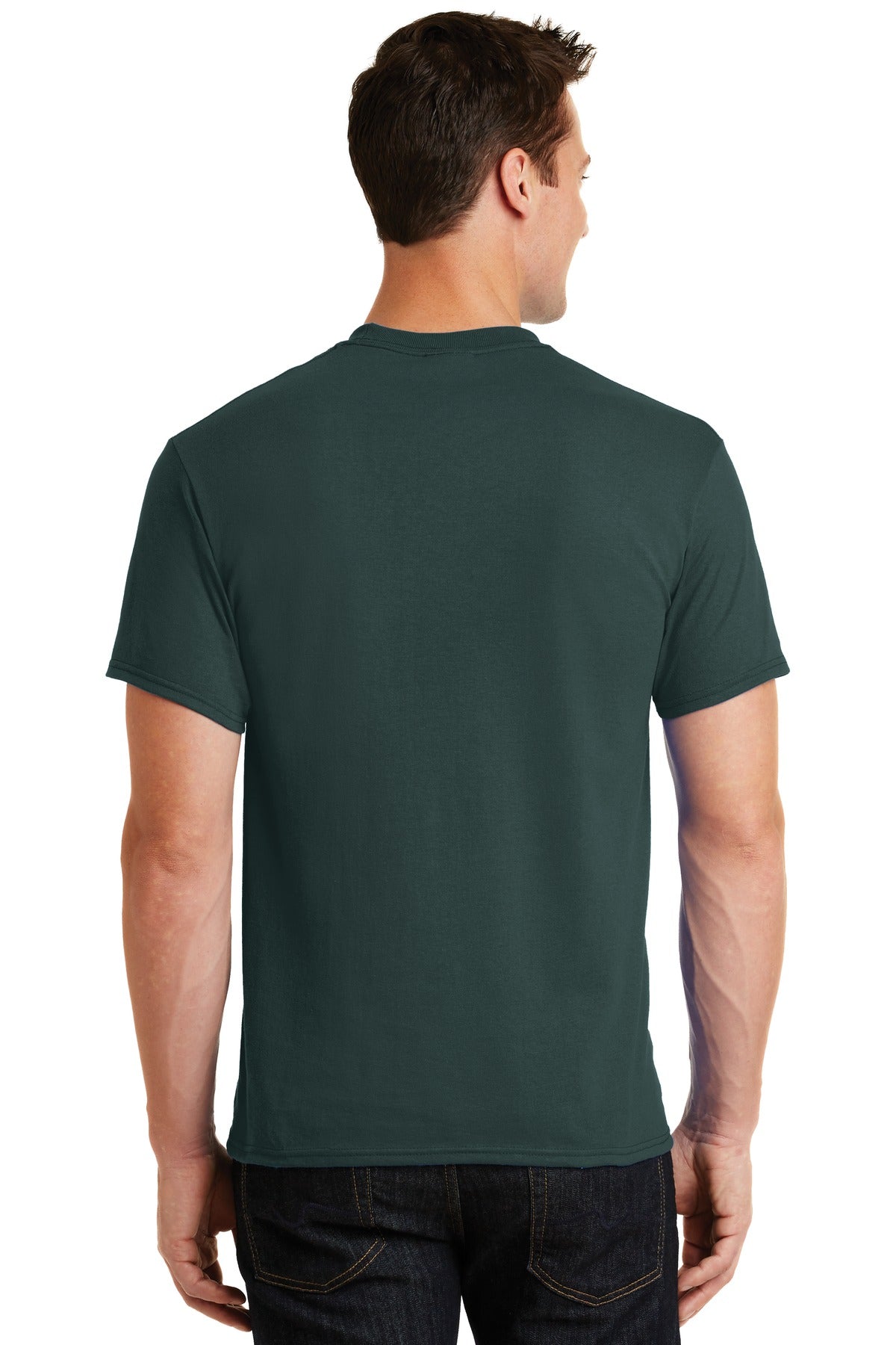 Port & Company Men's Core Blend Tee. PC55 1 of 3 Mens Apparel Shirts & Tops