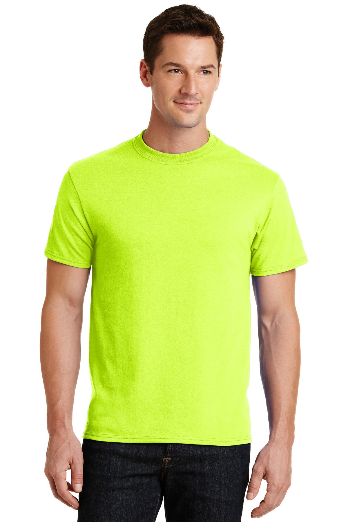 Port & Company Men's Core Blend Tee. PC55 1 of 3 Mens Apparel Shirts & Tops