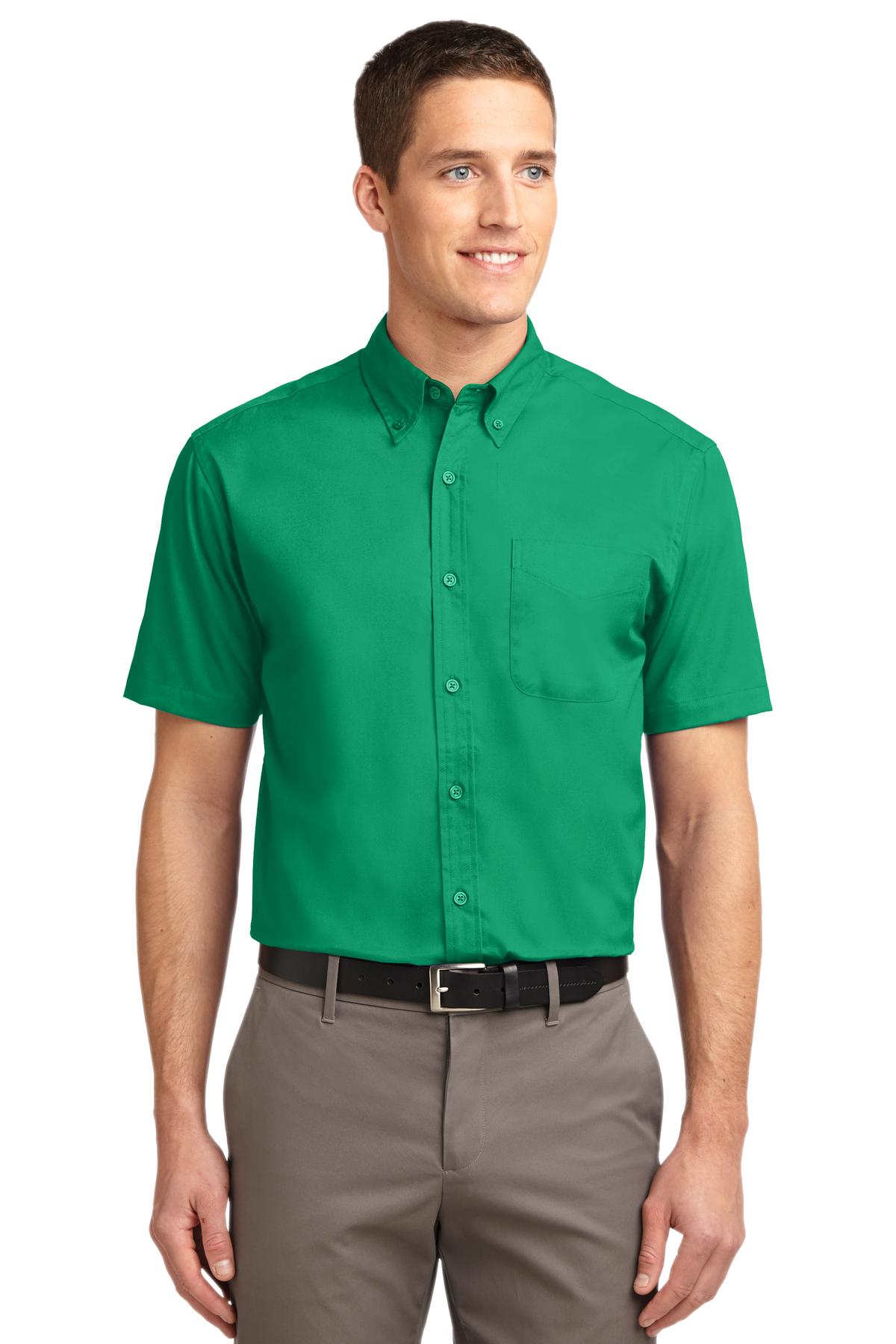 Port Authority Men's Short Sleeve Easy Care Shirt.  S508 2 of 3