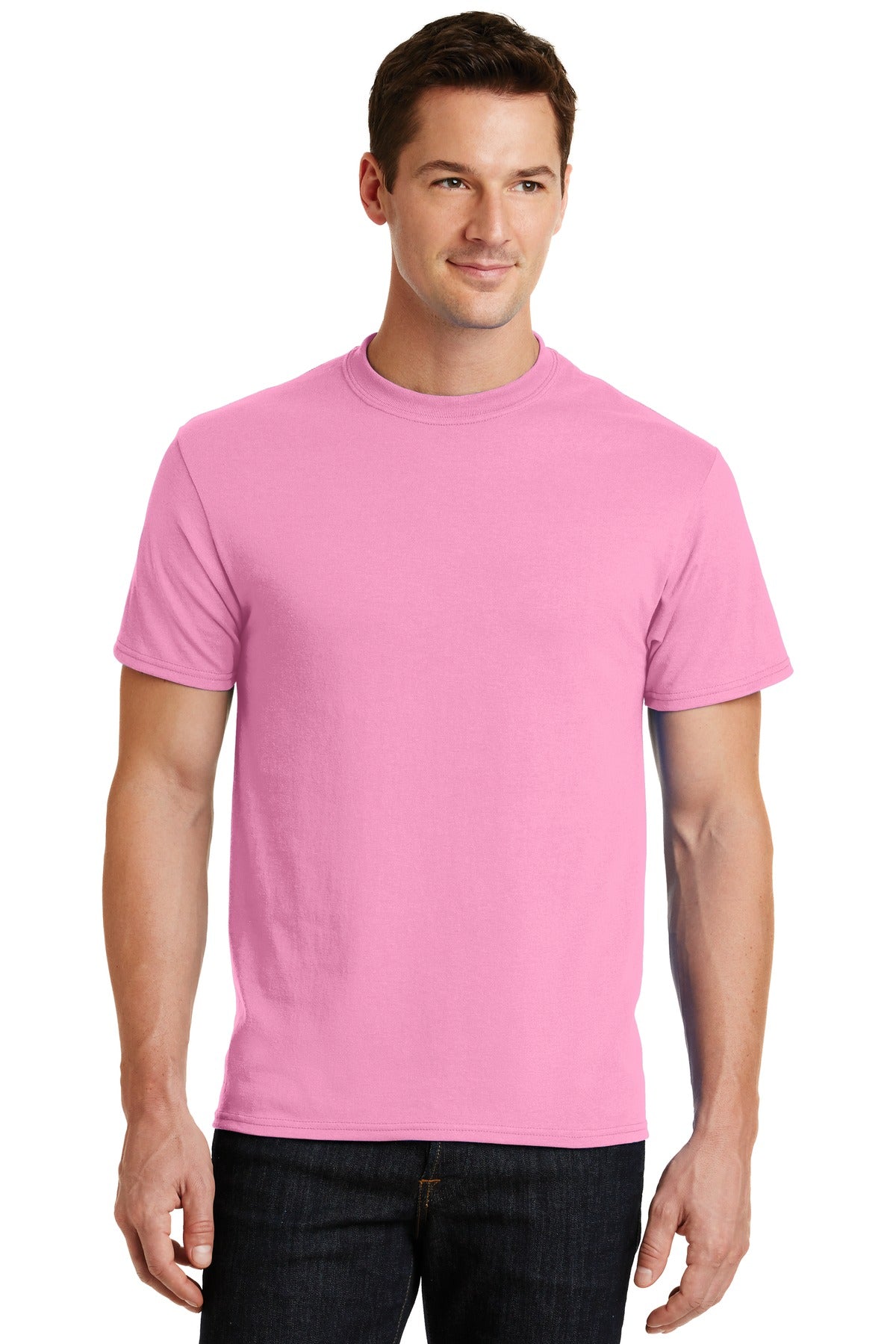Port & Company Men's Core Blend Tee. PC55 1 of 3 Mens Apparel Shirts & Tops