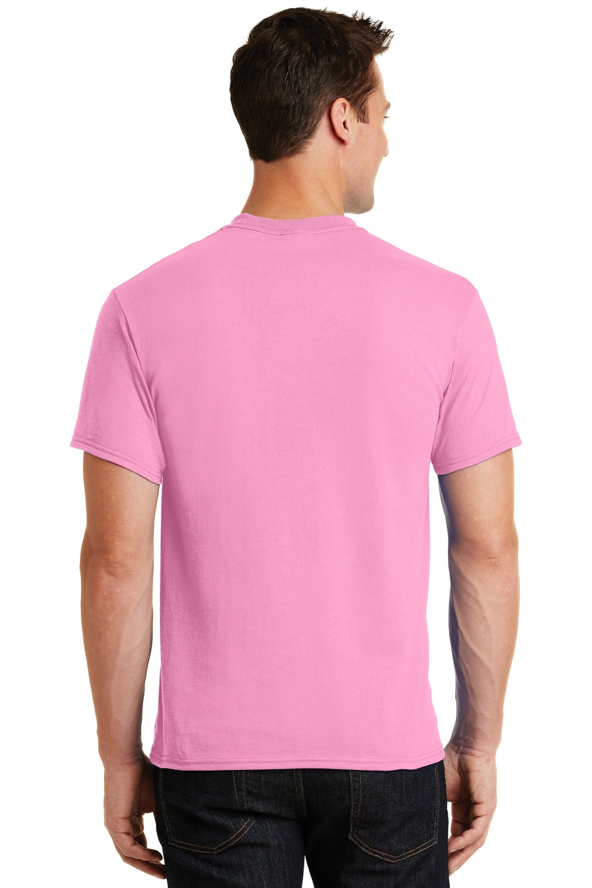Port & Company Men's Core Blend Tee. PC55 1 of 3 Mens Apparel Shirts & Tops