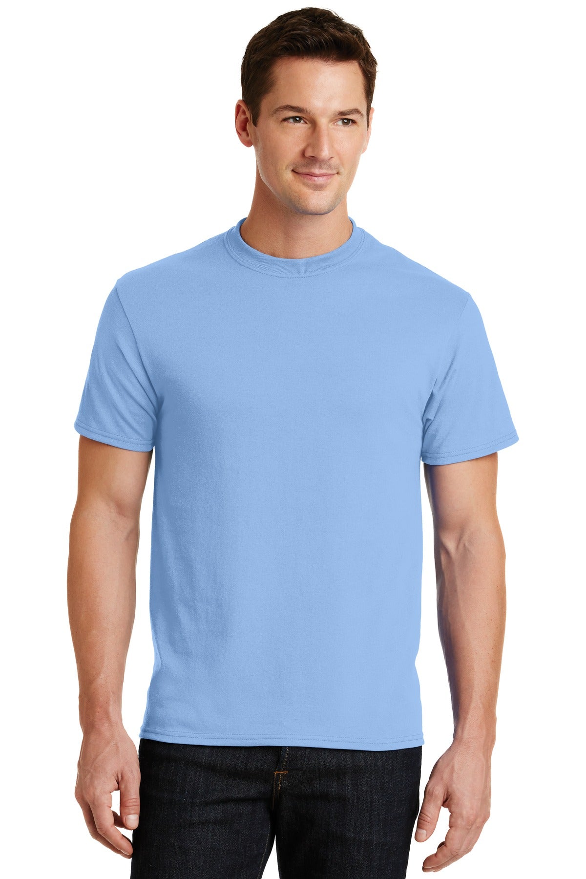 Port & Company Men's Core Blend Tee. PC55 1 of 3 Mens Apparel Shirts & Tops