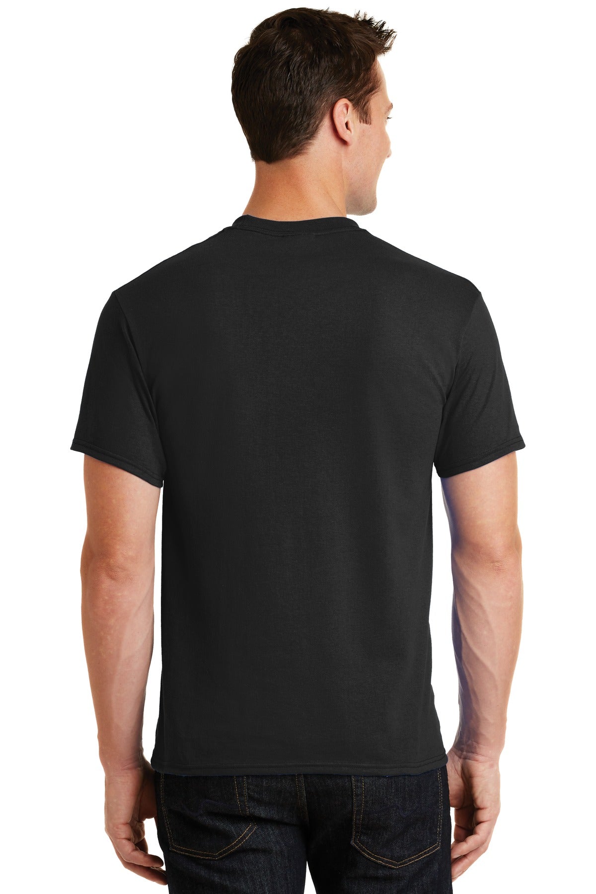 Port & Company Men's Core Blend Tee. PC55 1 of 3 Mens Apparel Shirts & Tops