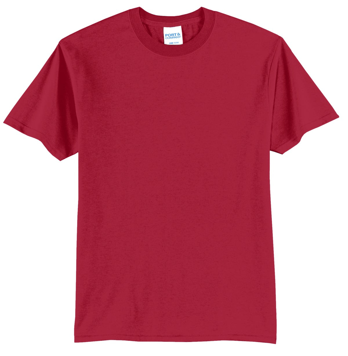 Port & Company Men's Core Blend Tee. PC55 2 of 3 Mens Apparel Shirts & Tops