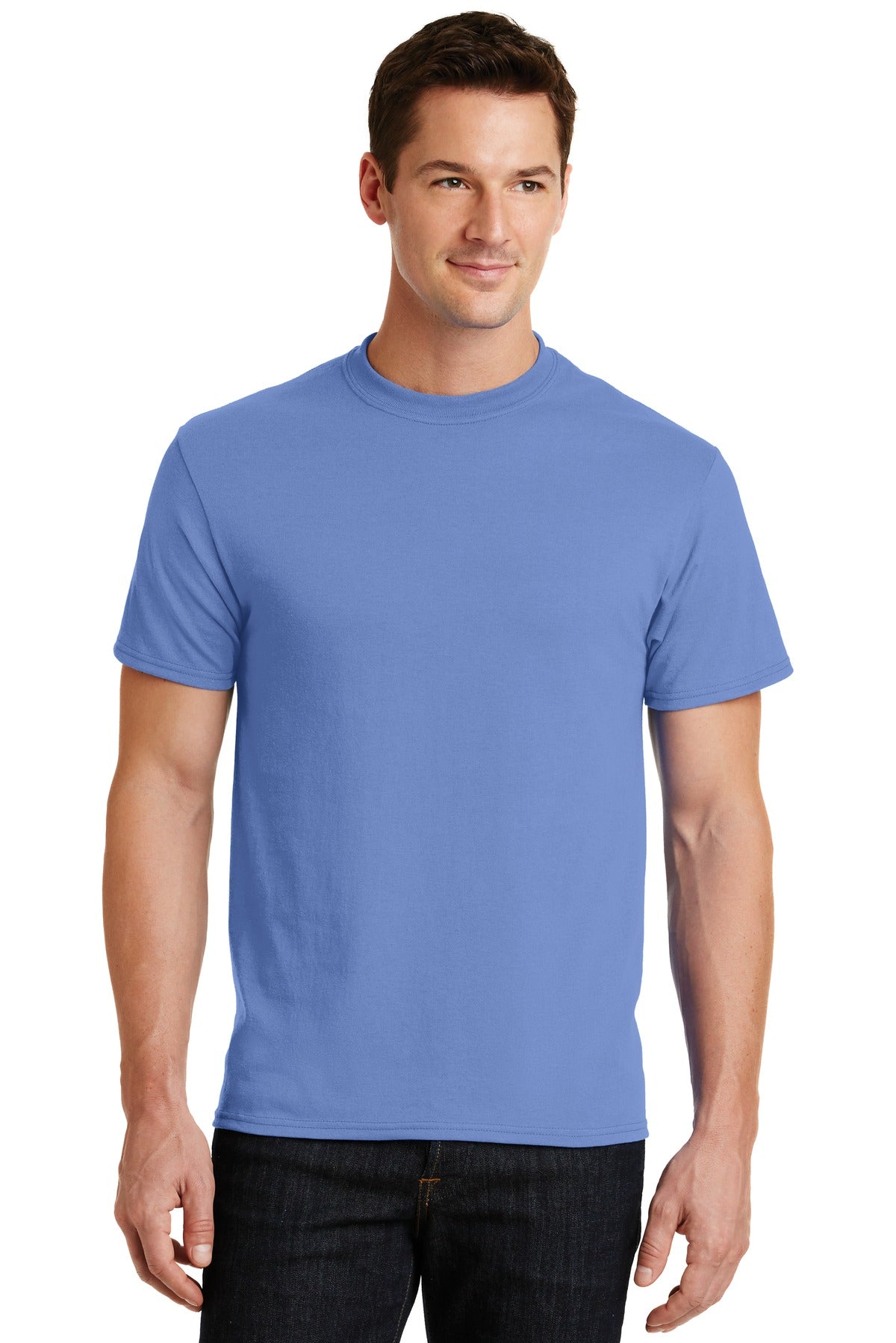 Port & Company Men's Core Blend Tee. PC55 2 of 3 Mens Apparel Shirts & Tops