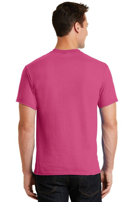 Port & Company Men's Core Blend Tee. PC55 2 of 3 Mens Apparel Shirts & Tops