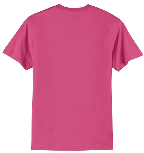 Port & Company Men's Core Blend Tee. PC55 2 of 3 Mens Apparel Shirts & Tops