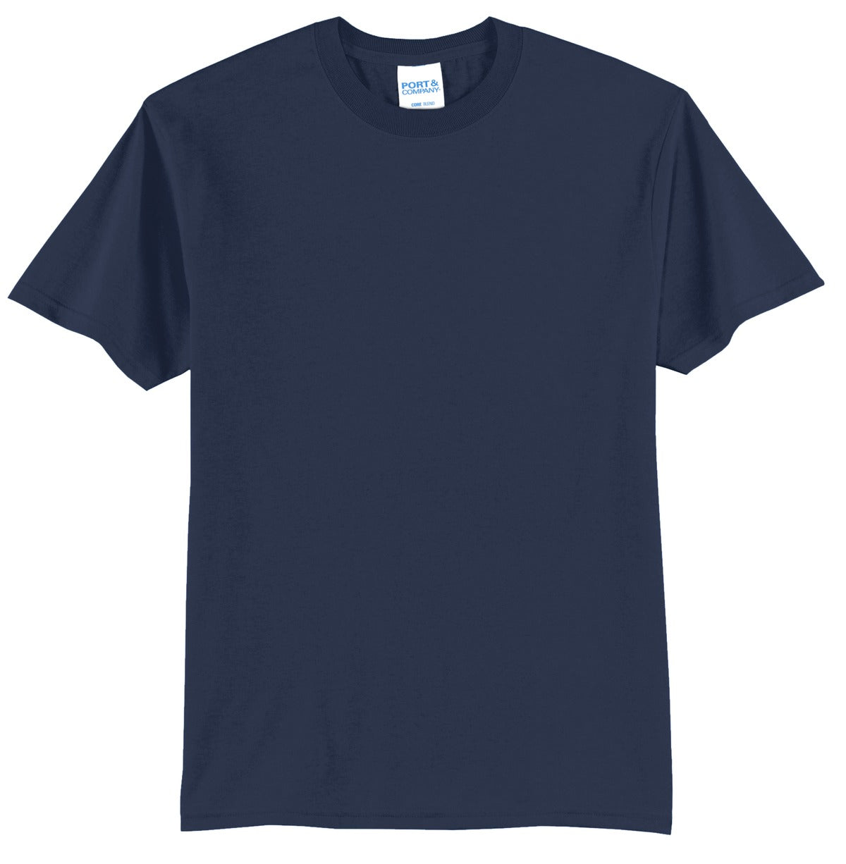 Port & Company Men's Core Blend Tee. PC55 2 of 3 Mens Apparel Shirts & Tops