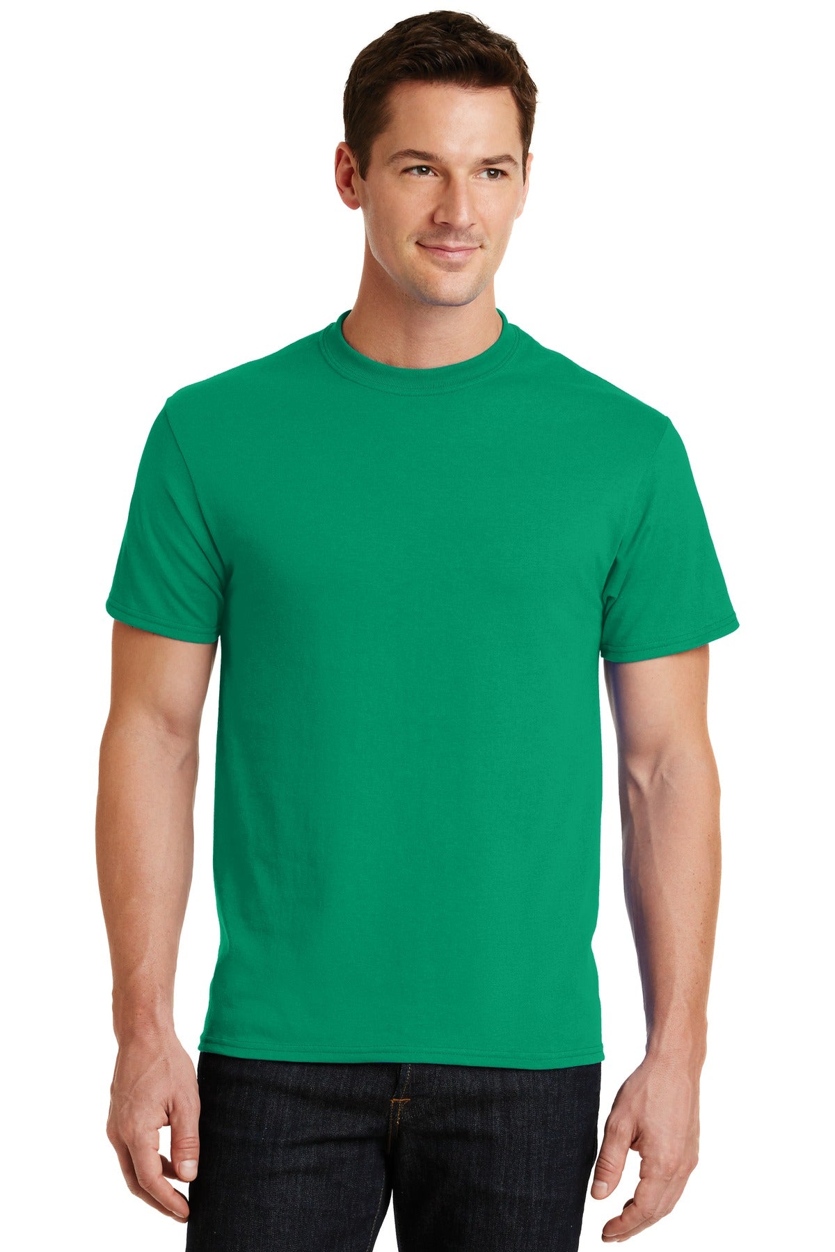 Port & Company Men's Core Blend Tee. PC55 2 of 3 Mens Apparel Shirts & Tops