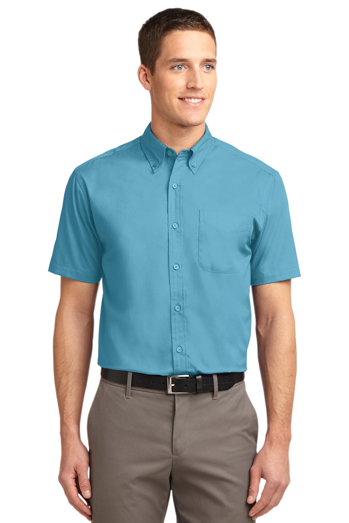 Port Authority Men's Short Sleeve Easy Care Shirt S508 Mens Apparel Shirts & Tops