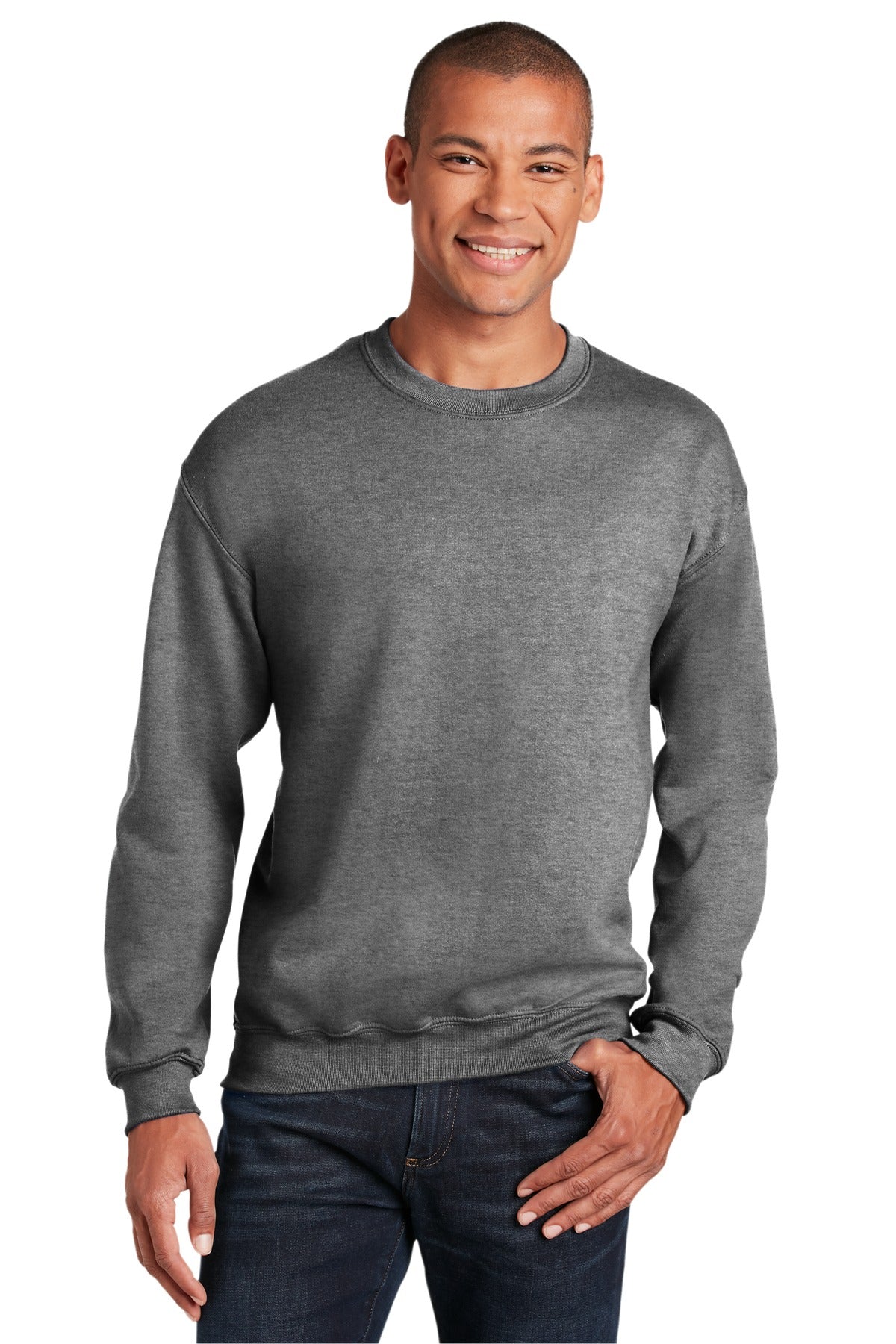 Gildan Men's Heavy Blend Crewneck Sweatshirt 1 of 3 Mens Apparel Sweatshirts & Fleece