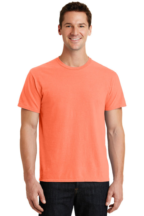 Port & Company Men's Beach Wash Garment-Dyed Tee. PC099 1 of 3 Mens Apparel Shirts & Tops