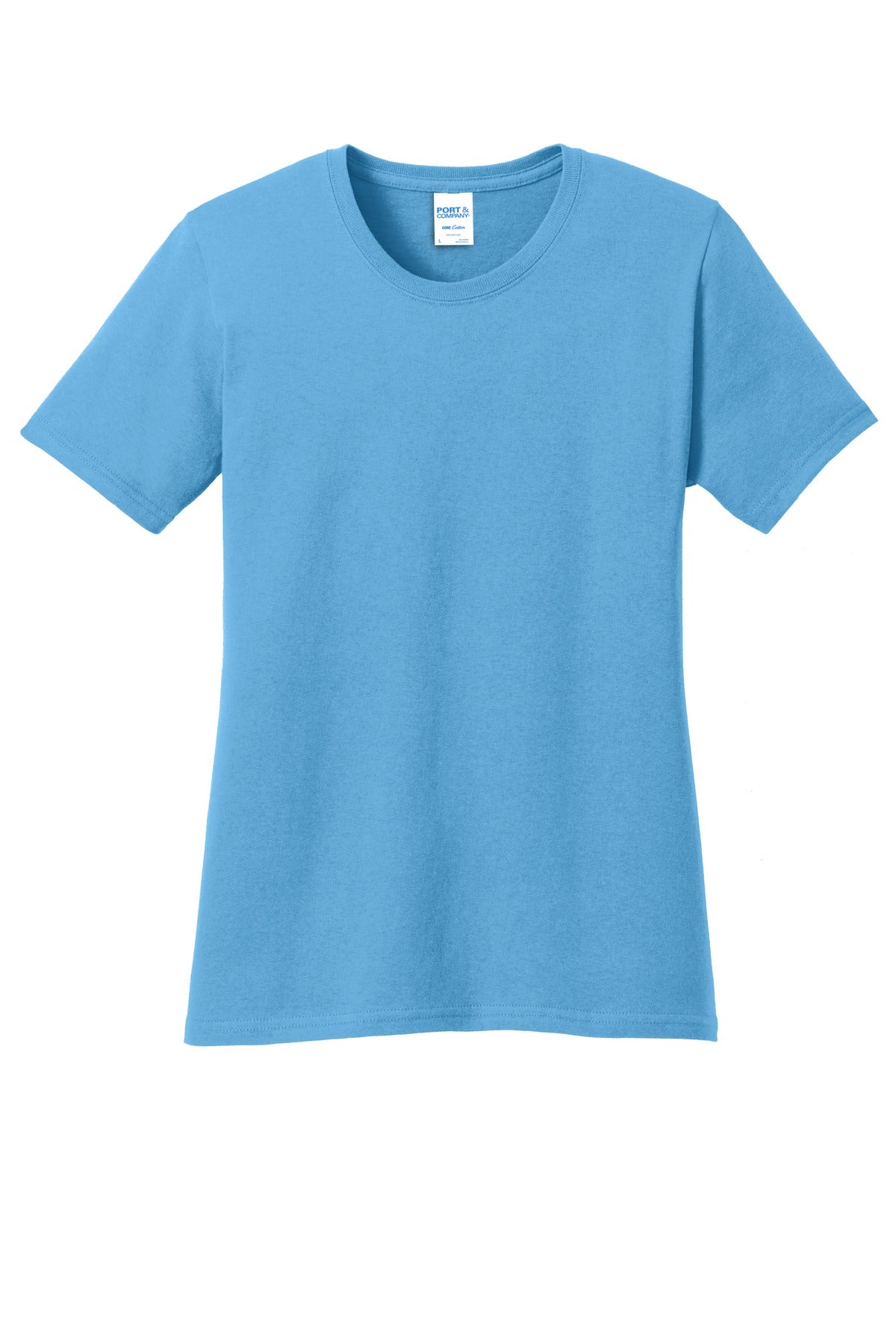Port & Company Women's Core Cotton Tee 1 of 3 Womens Apparel Shirts & Tops