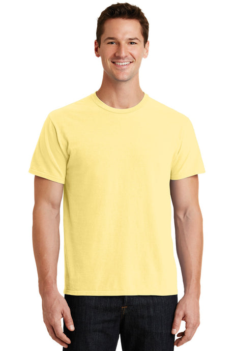 Port & Company Men's Beach Wash Garment-Dyed Tee. PC099 2 of 3 Mens Apparel Shirts & Tops